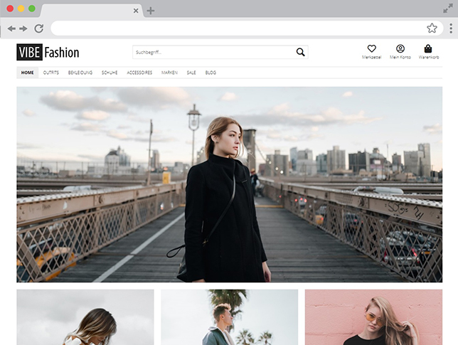 VIBE Fashion Theme für Shopware 6